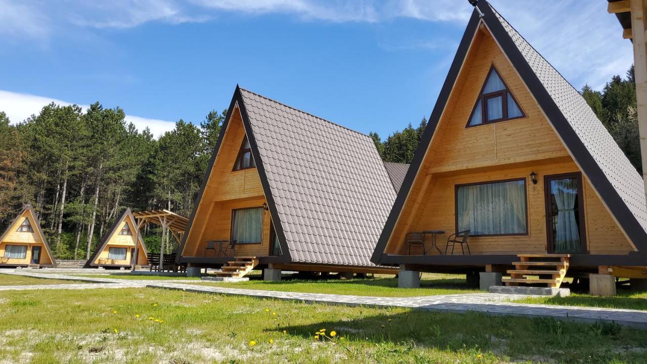 Catunul Din Podei A-Frame Dragoslavele Exterior foto